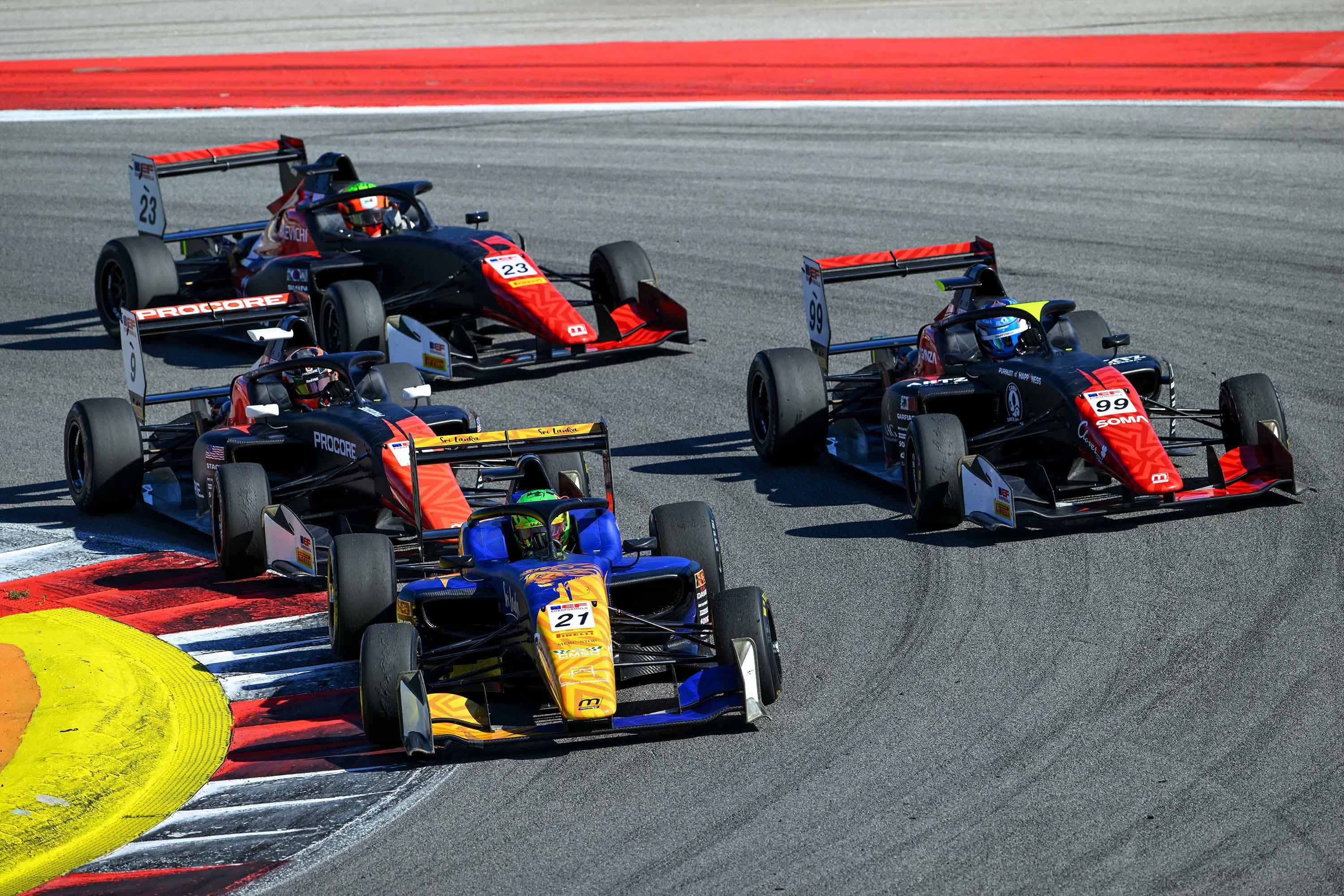 La promoción 2025 de la Euroformula y el Dallara 324 listos para el examen de Spa